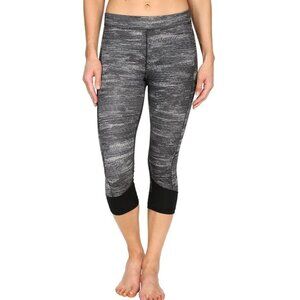 Adidas Women's Techfit Climalite Capri Compression Leggings Grey Size XS
